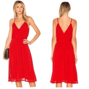 House of Harlow 1960 x Revolve Swiss Dot Ines Midi Dress